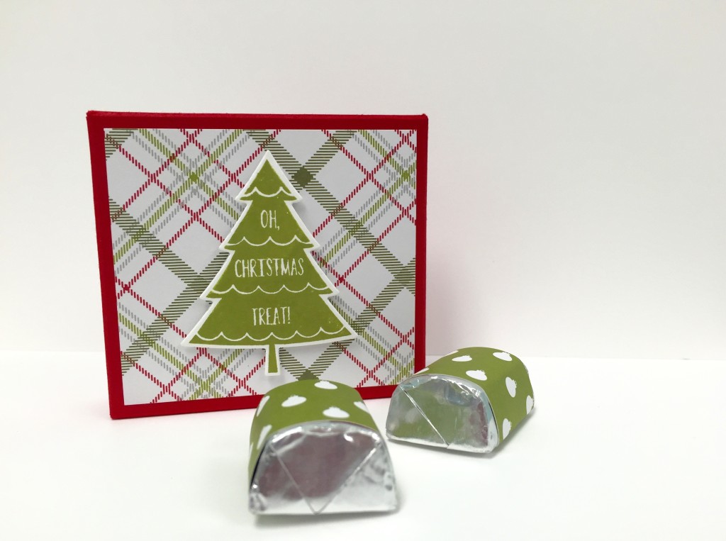 Stamp with Dara: Peaceful Pines Nugget Treat Box